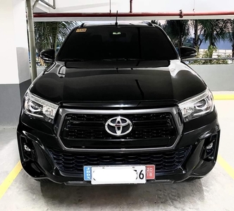 Purple Toyota Hilux 2018 for sale in Automatic