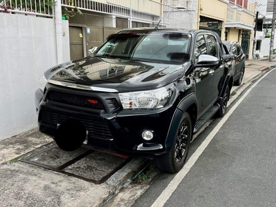 Purple Toyota Hilux 2018 for sale in Quezon City
