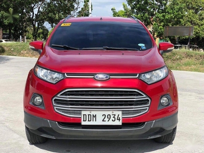 Red Ford Ecosport 2016 for sale