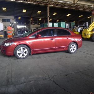 Red Honda Civic 2007 for sale in Quezon City