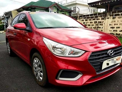 Red Hyundai Accent 2020 for sale in Quezon