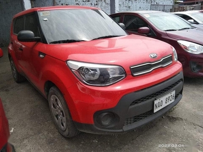 Red Kia Soul 2018 for sale in Quezon