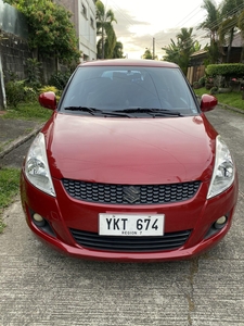 Red Suzuki Swift 2012 for sale in Bacolod