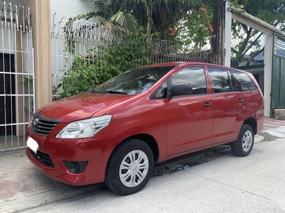 Red Toyota Innova 2016 for sale in Manila