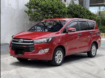 Red Toyota Innova 2017 for sale in Angeles