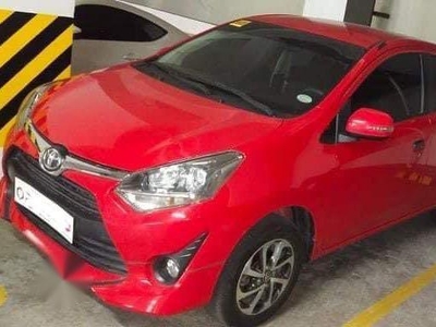 Red Toyota Wigo 2020 for sale in Manual