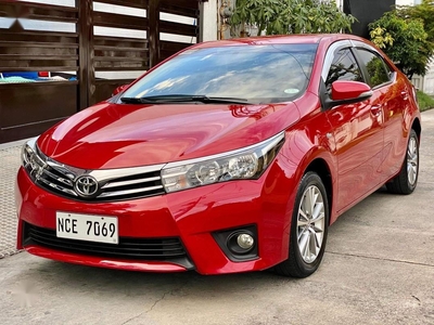 Sell Red 2016 Toyota Altis in Manila