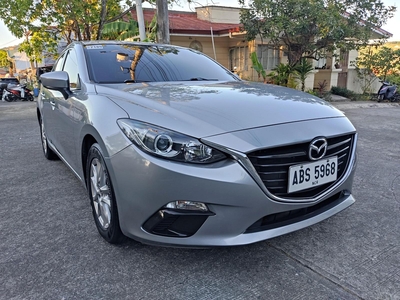 Sell Silver 2015 Mazda 3 Hatchback at Automatic in at 24000 in Manila