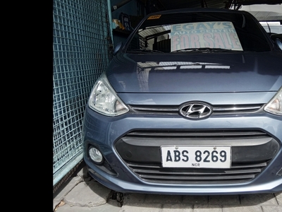 Sell Yellow 2015 Hyundai Grand i10 Hatchback at Automatic in at 37000 in Quezon City