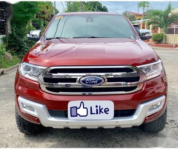 Selling 2nd Hand Ford Everest 2016 in Davao City
