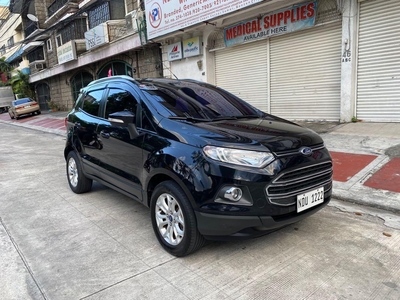 Selling Black Ford Ecosport 2016 in Quezon City