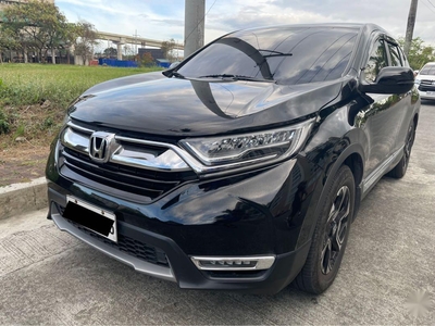 Selling Black Honda CR-V 2019 in Caloocan