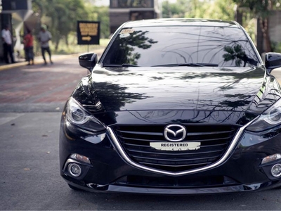 Selling Black Mazda 3 2016 in Quezon