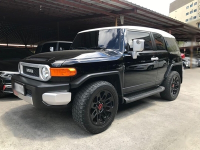 Selling Black Toyota FJ Cruiser 2017 in Pasig