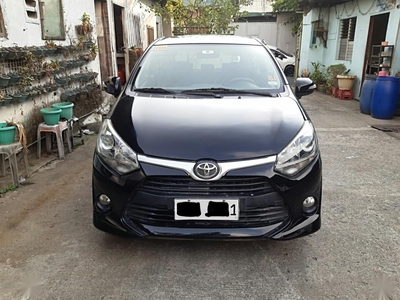 Selling Black Toyota Wigo 2019 in Quezon