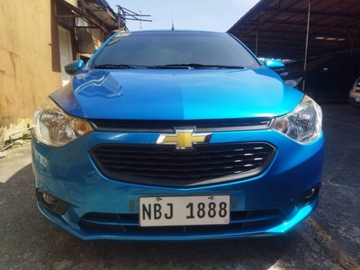 Selling Blue Chevrolet Sail 2017 in Pasig