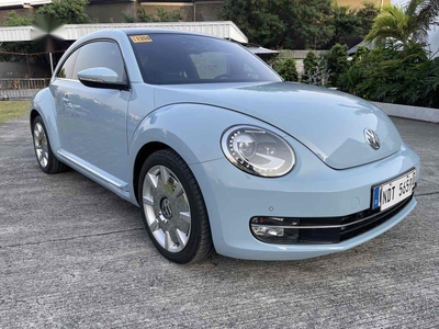 Selling Blue Volkswagen Beetle 2016 in Pasig