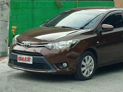 Selling Brown Toyota Vios 2014 in Quezon City