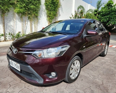 Selling Maroon Toyota Vios 2017 in Quezon City