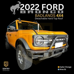 Selling Orange Ford Bronco 2022 in Quezon City