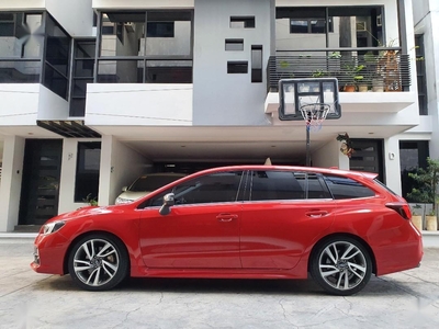 Selling Red Subaru Levorg 2017 in Quezon City