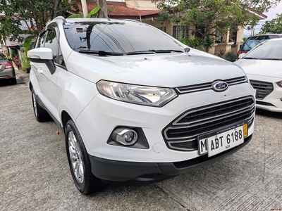 Selling White Ford Ecosport 2015 Hatchback at Automatic at 43000 in Manila