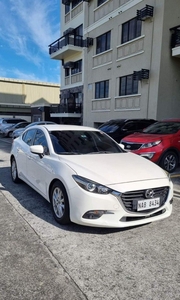 Selling White Mazda 3 2017 in San Pablo