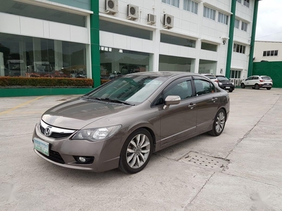 Silver Honda Civic 2011 for sale in Angeles