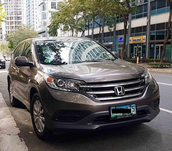 Silver Honda CR-V 2013 for sale in Makati