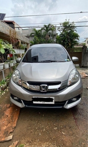 Silver Honda Mobilio 2015 SUV / MPV at Automatic for sale in Cainta