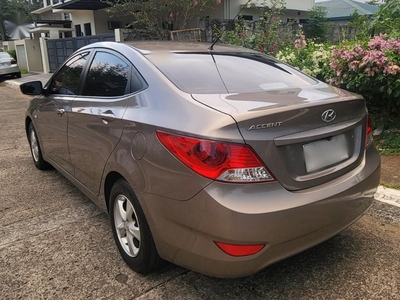 Silver Hyundai Accent 2014 for sale in Quezon