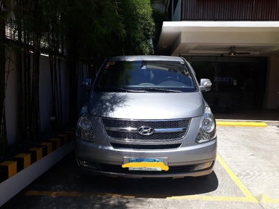 Silver Hyundai Starex 2013 for sale in Quezon