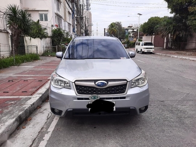 Silver Subaru Forester 2015 for sale in Quezon City