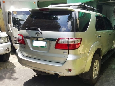 Silver Toyota Fortuner 2011 for sale in Taguig