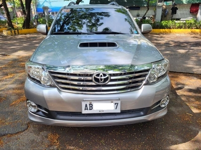 Silver Toyota Fortuner 2016 for sale in Quezon City