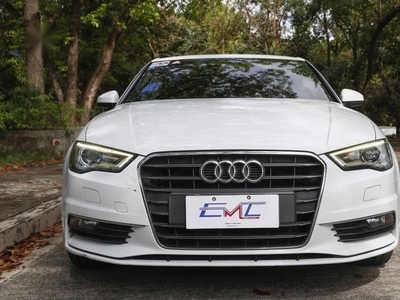 White Audi A3 2015 for sale in Quezon City