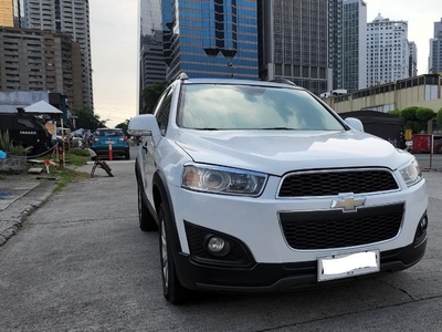 White Chevrolet Captiva 2015 for sale in Pasig