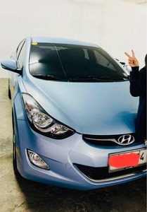 White Hyundai Elantra 2012 for sale in Quezon City