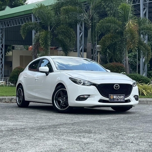 White Mazda 3 2018 for sale in Quezon City