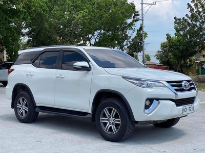 White Toyota Fortuner 2017 for sale