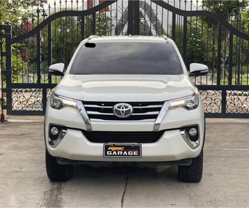 White Toyota Fortuner 2017 for sale in Quezon