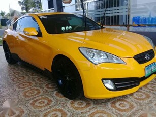 2011 Hyundai Genesis 2.0 Manual Yellow For Sale