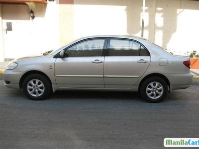 Toyota Corolla Manual 2004