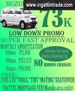 2013 Alto Standard 800cc Is Now Available Low Dp Promo