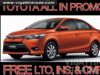2013 Brand New Toyota Vios 1.3 E MT 69k DP All in
