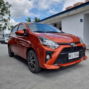 FOR SALE!!! Orange 2022 Toyota Wigo 1.0 G AT affordable price