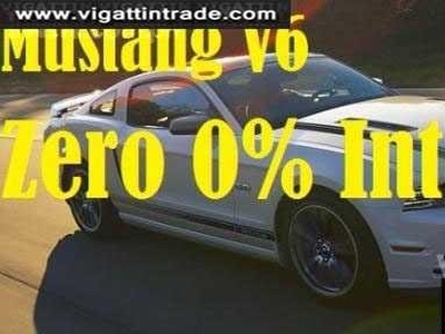 Ford Mustang V6 AT 2013 with Zero 0% interest Promo all-in