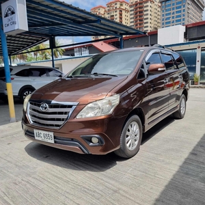 Pre-owned Brown 2015 Toyota Innova G Diesel AT for sale