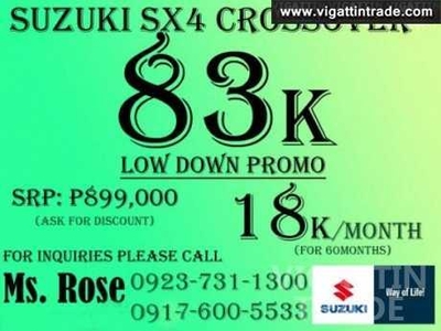 Suzuki Sx4 Crossover 2013 Low Down Promo