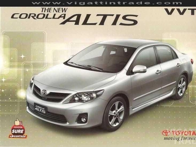 Toyota Altis 1.6 E M/t 2013 (p60 ,000) All In Promo